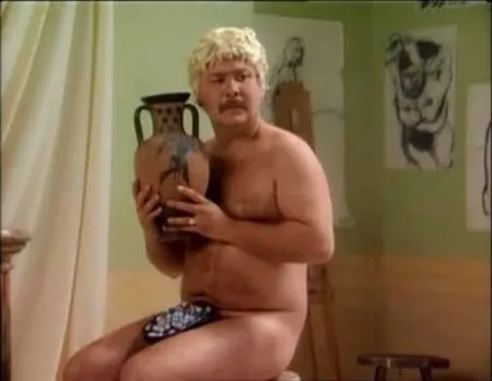 Niespodziewane zażenowanie męskiego modela (WIDEO)